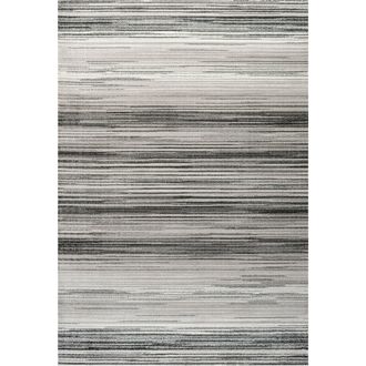 Jonathan Y Designs Austin Gradient Striped Area Rug in Gray/black at Nordstrom, Size 3Ft 0In X 5Ft 0In
