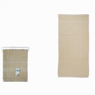Trade Shop Trade Shop - Asciugamano Da Bagno Telo In Cotone Morbida 70 X 140cm 410gr Colore Beige 79495