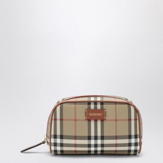 Burberry Small Check Travel Pouch