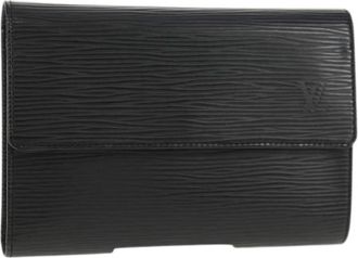 Louis Vuitton Pre-owned Wallets, female, Black, Size: ONE SIZE Pre-owned Wallet