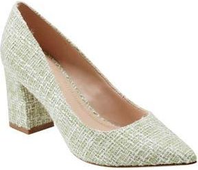Marc Fisher Zala Block Heel Pump in Light Green at Nordstrom Rack, Size 6.5