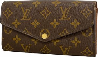 Louis Vuitton Brown Long Wallet (Bi-Fold) (Pre-Owned)