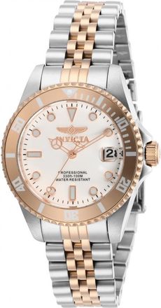 Invicta Pro Diver Quartz White Dial Ladies Watch 29193