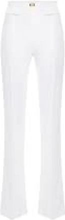 Elisabetta Franchi Mujer, Pantalones, Blanco, Talla: S