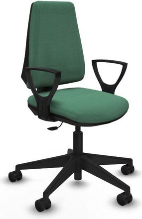 Piqueras y Crespo Piqueras Y Crespo - Elche Cp Bali Verde Esmeralda Brazos Fijos Base Piramidal Ruedas Nailon 65mm