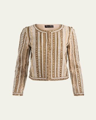 Alice & Olivia Kidman Embellished Jacket