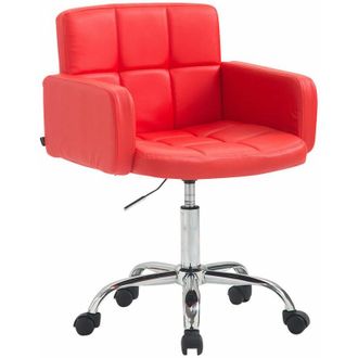 Clp Taburete De Trabajo Los Angeles Rojo