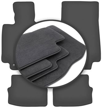 OEM Alfombrillas Premium Para Mercedes C W205 Coup&eacute;, Cabrio (2015-)