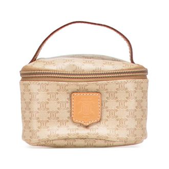 Celine Pre-owned Celine Macadam Coated Canvas Vanity Bag Ladies 1INCT7UAFJO8PUXM