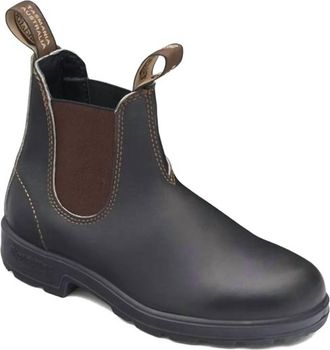 Blundstone Womens Leather Chelsea Boots In Stout Brown
