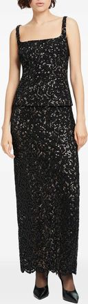 Toccin Bibi Sculpted tank top - Black