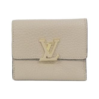 Louis Vuitton Galle Leather Wallet (Tri-Fold) (Pre-Owned)