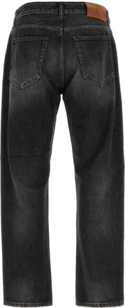 Pantaloni Torino Black Denim Jeans - Black
