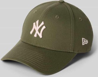 New Era New Era Base Cap mit Motiv-Stitching in Oliv, Gr&ouml;&szlig;e 1