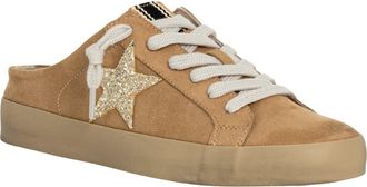 Shushop Polka Sneaker Mule in Beige Suede at Nordstrom, Size 8.5
