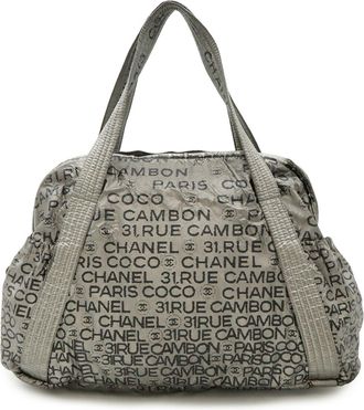 Chanel Nylon Shoulder Bag Tote Bag (Pre-Owned)