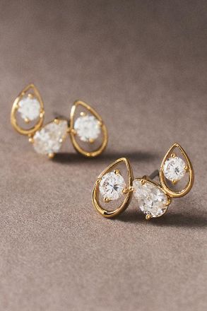 Nadri It Girl Cluster Stud Earrings