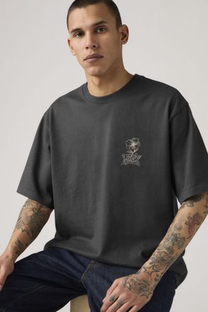 Levi's Half Sleeve Tee - Hombre - XL - Negro / Phantom