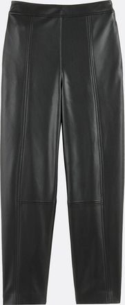 La Redoute Collections Wijde barrel-broek met hoge taille, similileer