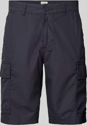 Camel Active Regular Fit Bermudas mit Cargotaschen in Marine, Größe 31