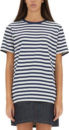 A.P.C. A. P.C.-Striped T-Shirt-Donna