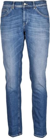 Dondup Blue Stretch Slim-Fit Denim George Jeans