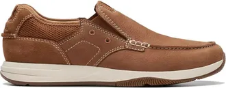 Clarks Sailview Step - Heren - Loafers - Bruin - 41 EU - Su&egrave;de - Schoenen