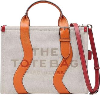 Marc Jacobs Beige/Orange The Medium Tote
