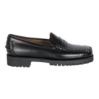 Sebago Loafers, female, Black, Size: 8 1/2 US Mocassino Dan Lug