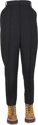 Tory Burch Mohair-Wool Blend Trousers - Black