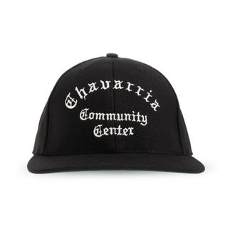 Willy Chavarria Caps, unisex, Black, Size: ONE SIZE Chavarria Community Center Cap