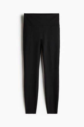 H&M Running Leggings With Shapemove in Black at Nordstrom, Size X-Small