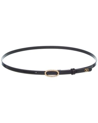 Valentino Vlogo Signature Patent Belt