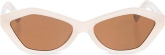 Jacquemus Bambino Zonnebrillen - Dames - Zonnebrillen - Beige - ONE Size - Accessoires
