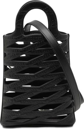 Balenciaga Pre-owned Balenciaga Leather Neo Basket Phone Holder Unisex Q3GWTMMVY705ZK1G