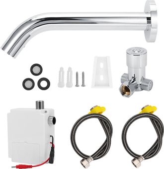 OEM Rubinetto Con Sensore A Infrarossi In Acciaio Inox - Rubinetto Per Lavello Con Acqua Calda E Fredda