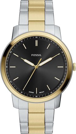 Fossil Minimalist Quartz Black Dial Mens Watch FS6182