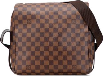 Louis Vuitton Pre-owned Womens Olav Crossbody Adjustable Strap - Brown Textile - One Size