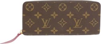 Louis Vuitton Pre-owned Long wallet (bi-fold) - Dames - Vintage Accessoires - Bruin - ONE Size - Vintage