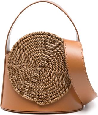 D'Estrëe Paris Gunther leather tote bag - women - Calf Leather - S - Brown