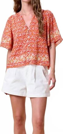 Cleobella Koa Blouse In Solara