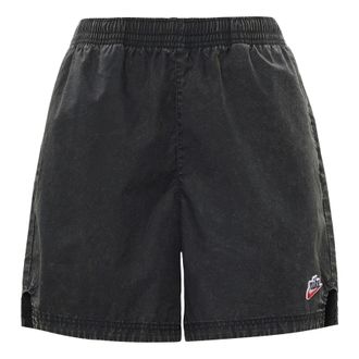 Nike Retro Washed Denim Casual Shorts Black DC1878-010