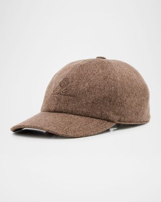 Loro Piana Storm System Cashmere Baseball Hat