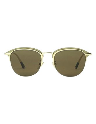 Police Mens Police Spl784M 0300 Gold Sunglasses - Size: ONE size