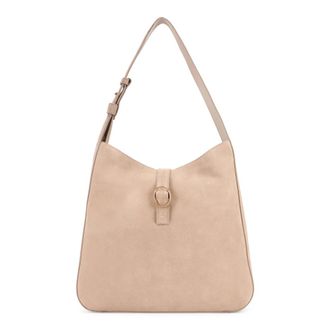 Orciani Shoulder Bags, female, Beige, Size: ONE SIZE Gea Peach Shoulder Bag