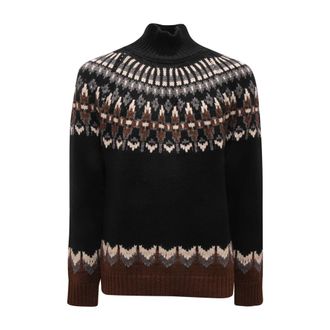 Dondup Maglione Dolcevita Jumper - male - Dondup - Turtlenecks - Black - L - Knitwear