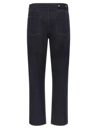 Stone Island Indigo Denim-Rinsed Jeans - Indigo