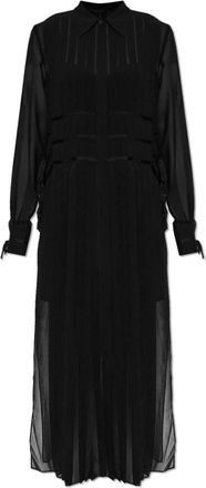 AllSaints Kass Jurk - Dames - Maxi kleedjes - Zwart - 2XS - Kleedjes
