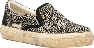Golden Goose VCE Animal-Print Leather Sneaker