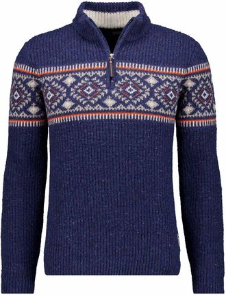 Ragman Rundhalspullover RAGMAN, Herren, Gr. 52, dunkelblau, 711, 80% Wool 20% Nylon, Pullover Rundhalspullover
